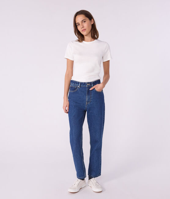 Tee-shirt L'ICONIQUE cocotte en coton Femme blanc ECUME
