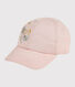 Casquette brodée enfant fille