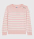 Pull en laine et coton enfant fille