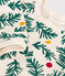 Pyjama en molleton gratté imprimé sapin de Noël bébé blanc AVALANCHE/ MULTICO
