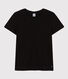 Tee-shirt LE DROIT col rond en coton Femme
