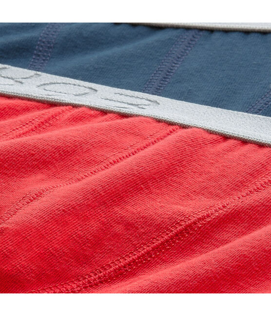 Lot de 2 boxers garçon en jersey stretch lot .