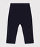 Pantalon en molleton bébé bleu SMOKING