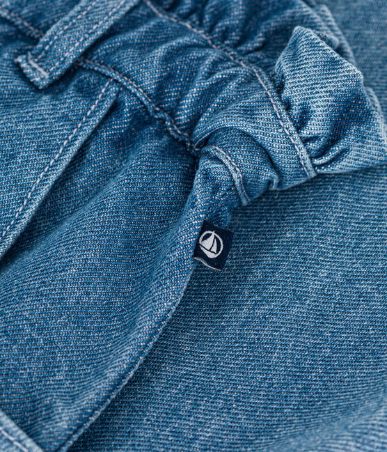 Pantalon droit en denim enfant fille ULTRA BLEACH