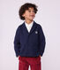 Cardigan enfant en coton uni