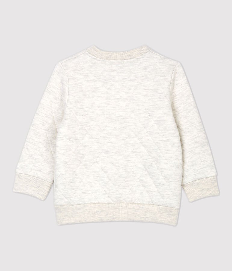 Cardigan matelass&eacute;e b&eacute;b&eacute;. beige MONTELIMAR CHINE