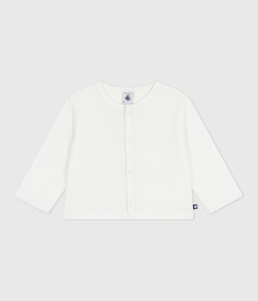Cardigan bébé en coton uni