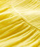 Robe en gaze de coton bio bébé jaune ORGE