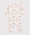 Dors-bien bébé Paris en coton biologique blanc MARSHMALLOW/blanc MULTICO