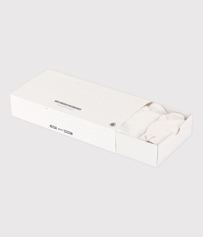 Lot de 5 bodies naissance manches longues b&eacute;b&eacute; multicouleur