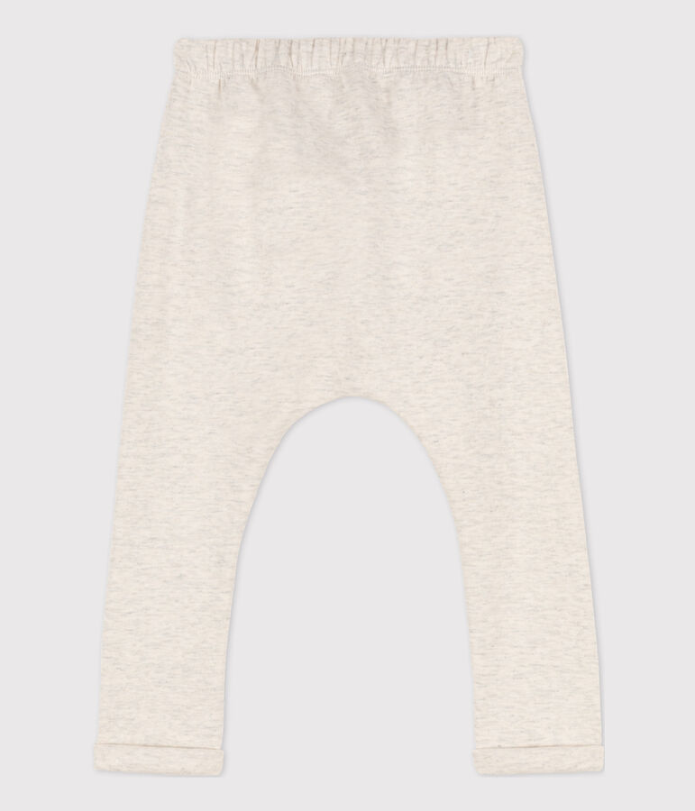 Pantalon b&eacute;b&eacute; en jersey &eacute;pais beige MONTELIMAR CHINE