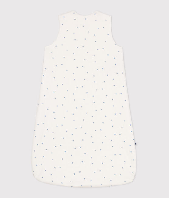 Gigoteuse bébé en coton imprimé TOG 1.5 blanc MARSHMALLOW/bleu ALASKA