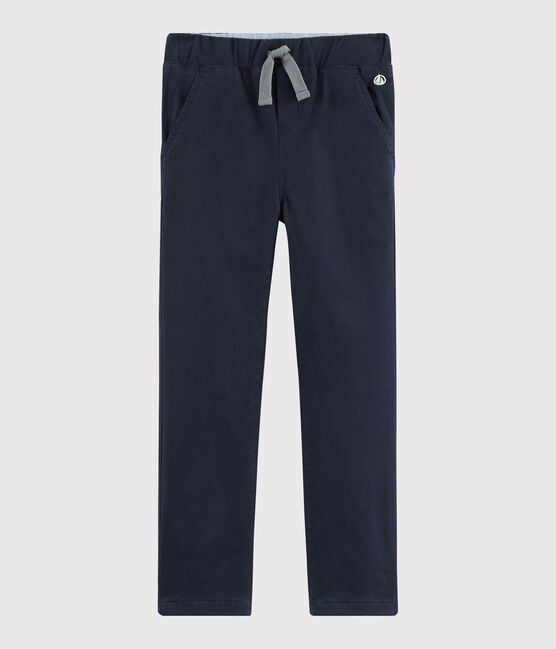 Pantalon chaud enfant garçon bleu SMOKING