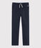 Pantalon chaud enfant garçon bleu SMOKING