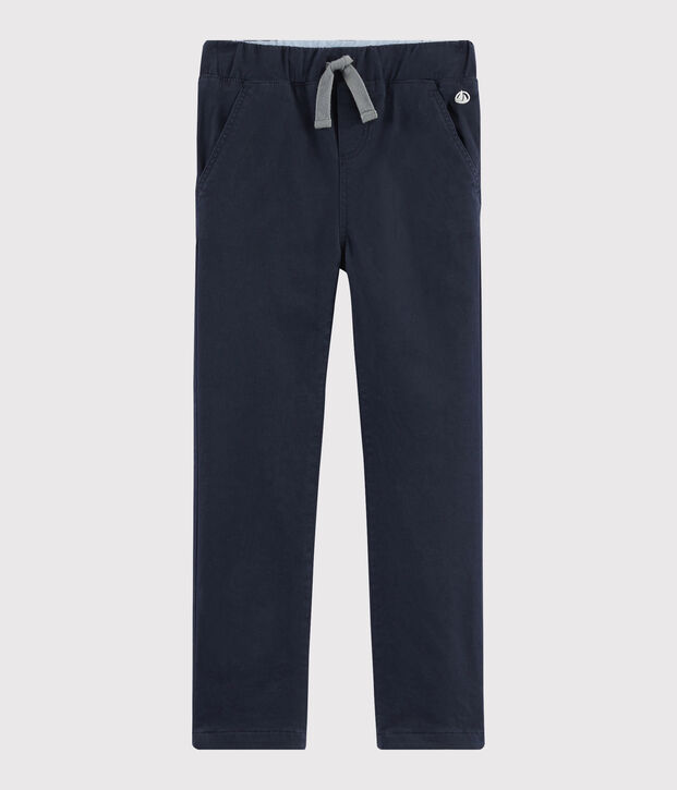 Pantalon chaud enfant gar&ccedil;on bleu