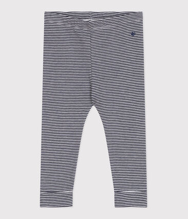 Legging bébé en coton imprimé milleraies
