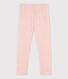 Legging milleraies petite fille en laine et coton