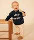 Sweatshirt en molleton bébé