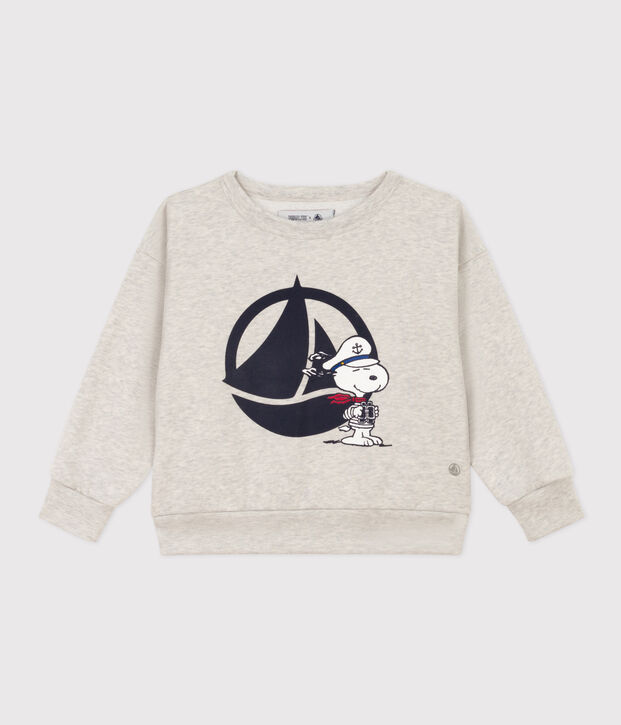 Sweatshirt en molleton enfant fille / gar&ccedil;on gris