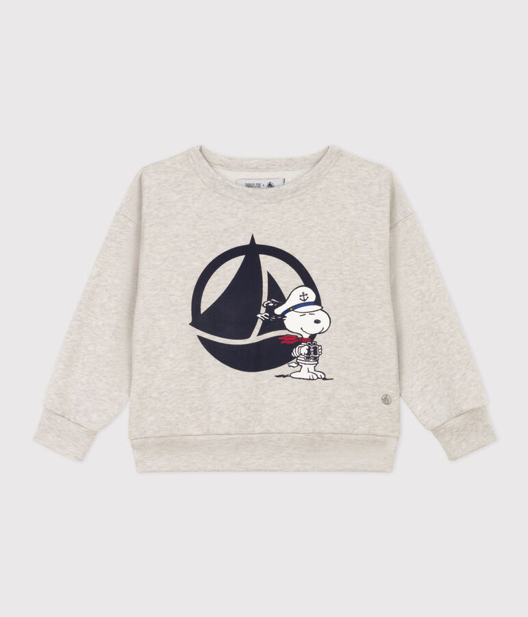 Sweatshirt en molleton enfant fille / gar&ccedil;on gris