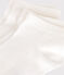 2 PAIRES DE CHAUSSETTES ENFANT EN COTON UNIES BLANCHES blanc MARSHMALLOW