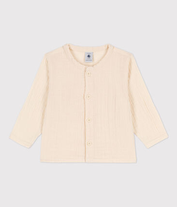 PETIT BATEAU - Chemise bébé en gaze de coton