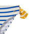 Maillot de bain fille 2 pièces blanc MARSHMALLOW/bleu PERSE
