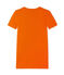 T-shirt femme en côte originale orange Feu