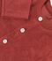 Cardigan en bouclette éponge bébé marron OMBRIE