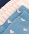 Lot de 3 paires de chaussettes fleurs bébé variante 1