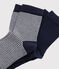 2 paires de chaussettes en coton milleraies enfant variante 1