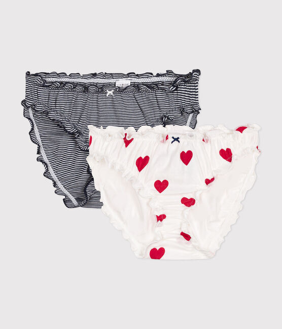 Lot de 2 culottes froufrou en coton femme variante 1