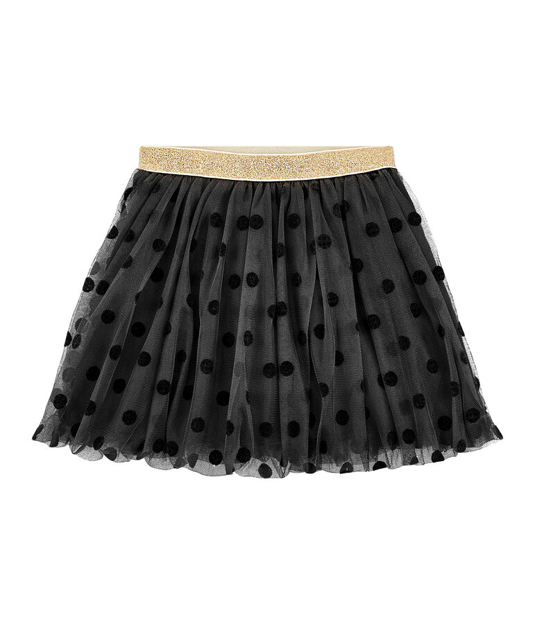 Jupe en tulle enfant fille gris