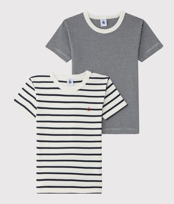 Lot de 2 tee-shirts rayés petit garçon variante 1