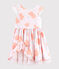 Robe de cérémonie enfant fille rose VIENNE/blanc MULTICO