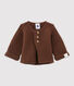 Cardigan bébé mixte laine et coton