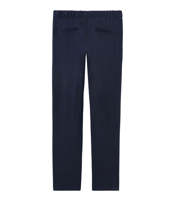 Pantalon femme bleu SMOKING