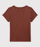 Tee-shirt iconique en coton enfant fille - garçon orange MADRAS