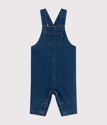 Salopette longue en denim bébé