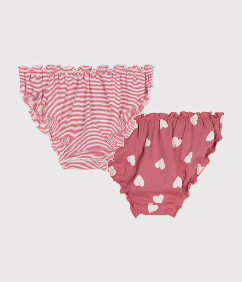 Lot de 2 culottes froufrou en coton femme variante 1