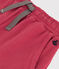 Short en jersey flammé enfant fille rose PAPI