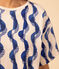 T-shirt LE BOXY imprimé en coton Femme blanc AVALANCHE/ MULTICO