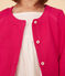 Cardigan en coton enfant fille rose DELHI