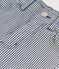 Bermuda en toile de coton rayé enfant garçon bleu MEDIEVAL/blanc MARSHMALLOW