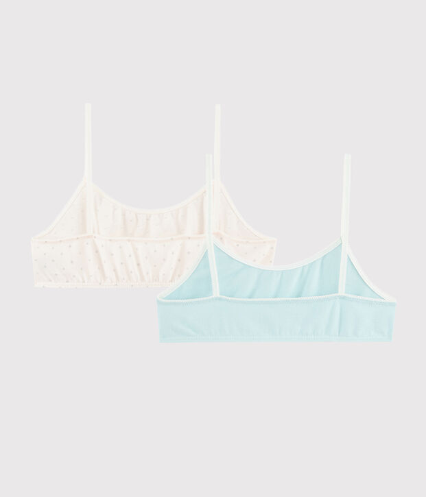 Lot de 2 brassi&egrave;res &agrave; paillettes fille multicouleur