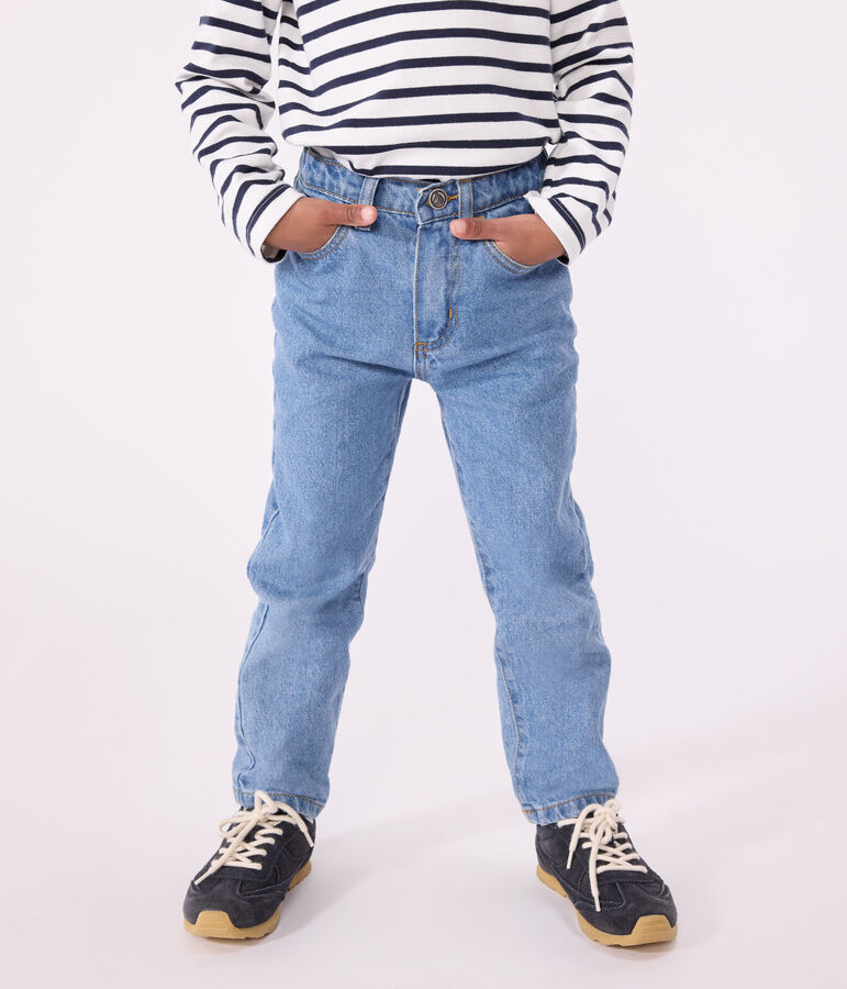 Pantalon en denim enfant gar&ccedil;on bleu