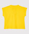 Tee-shirt manches courtes bébé garçon jaune JAUNE