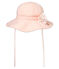 Chapeau bébé fille rayé blanc MARSHMALLOW/rose ROSAKO