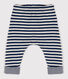 Pantalon bébé rayé en tubique
