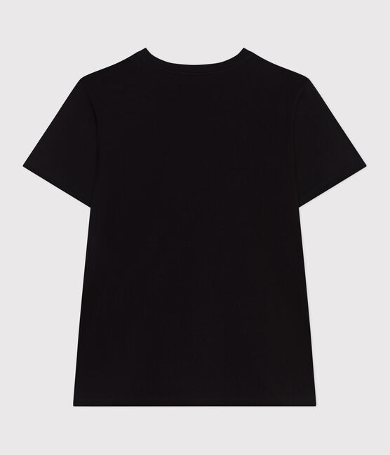 Tee-shirt Femme Le Droit en coton uni noir BLACK